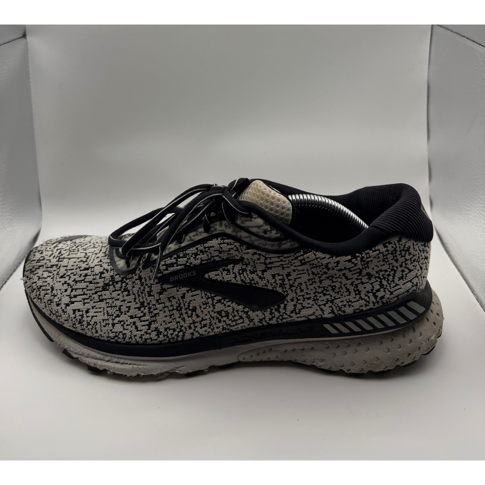 Brooks Adrenaline GTS 20 Running Shoes Mens 11 Grey Black Good 1103071D156
